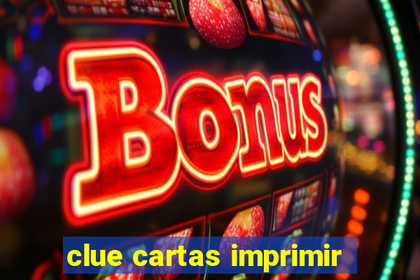 clue cartas imprimir